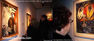 zagreb marc chagall exhibition